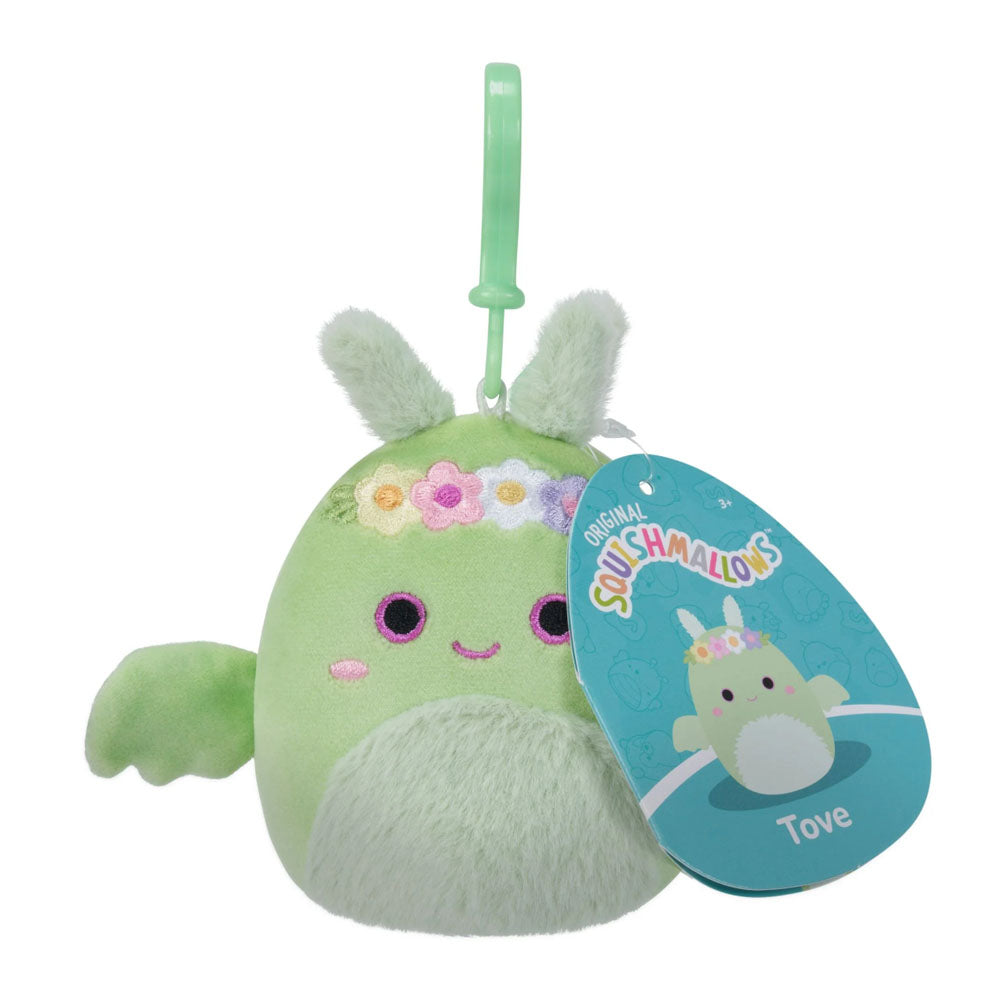 Squishmallow Clip on 3.5 Inch Plush - Tove