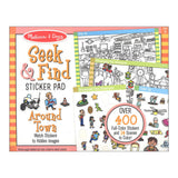 Melissa and Doug - Seek & Find Sticker Pad - Around Town