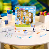 Crayola Bluey Scribble Scrubble 3 Character Set