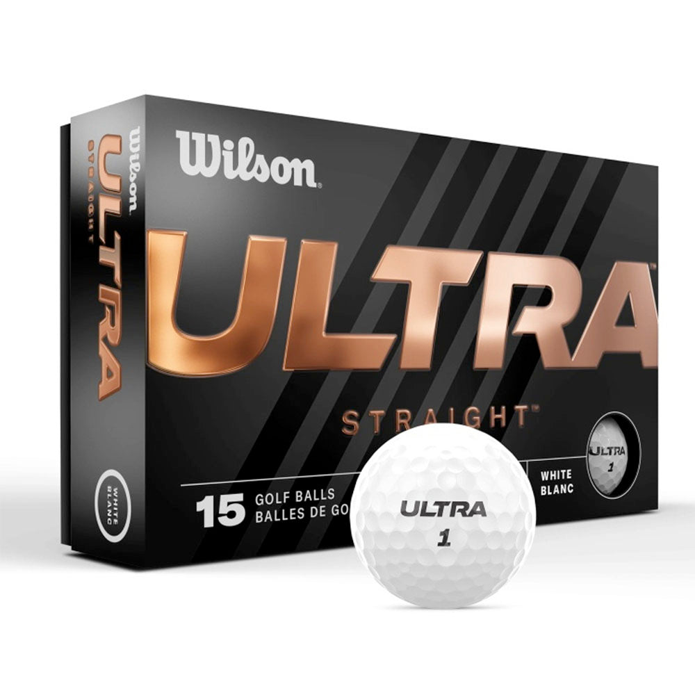 Wilson Ultra Straight Golf Balls 15 Pack – PlayOn Sports and Toys