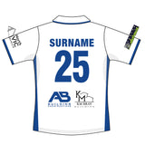 Loco Mens White Short Sleeve Playing Shirt Murrabit Cricket Club