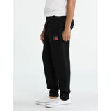 RUSSELL ATHLETIC MENS LOGO TRACKPANT BLACK