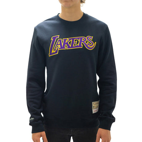 MITCHELL & NESS MENS LA LAKERS CREW