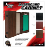 FORMULA SPORTS DARTBOARD CABINET WALNUT