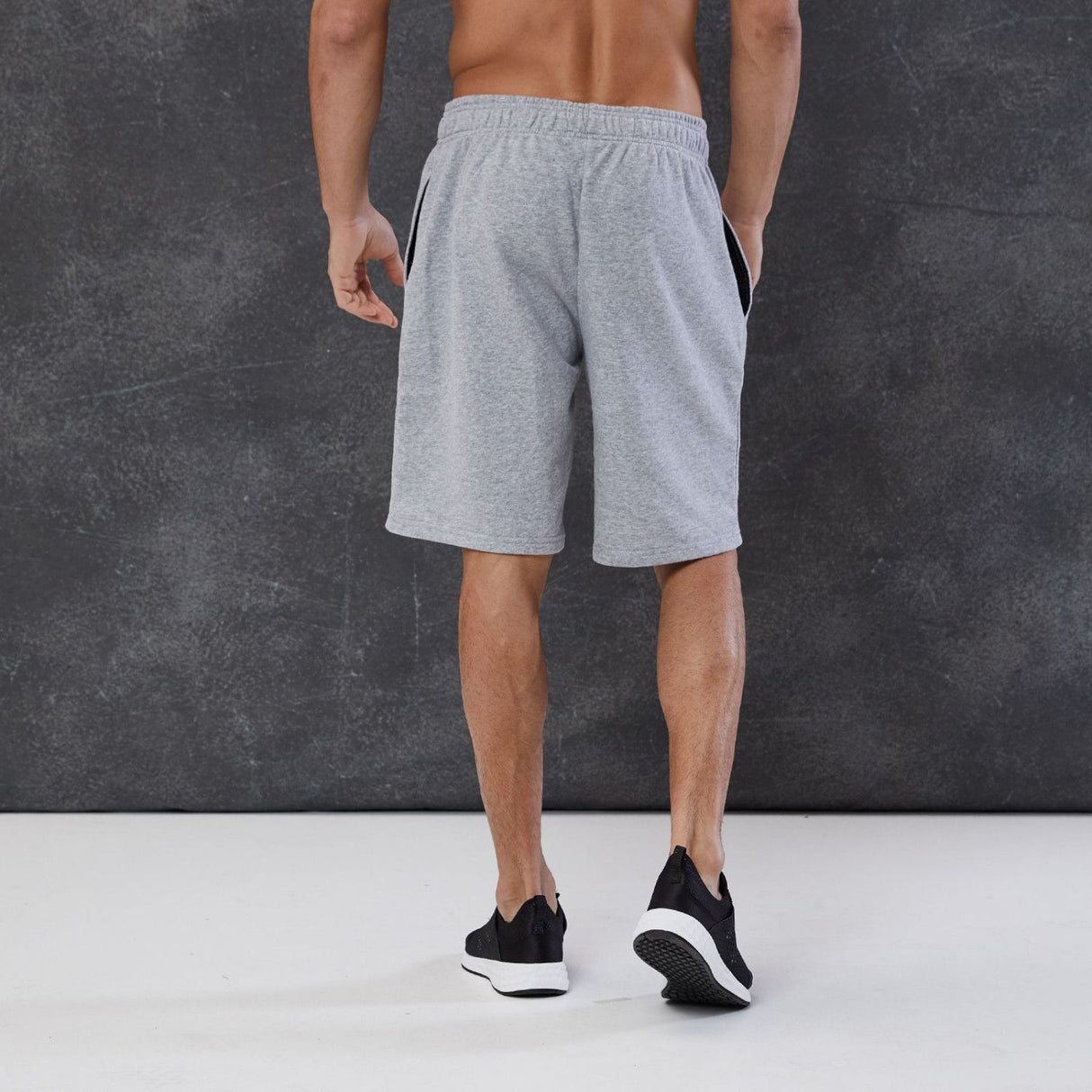 EVERLAST MENS TRAINING SHORT GREY MARLE