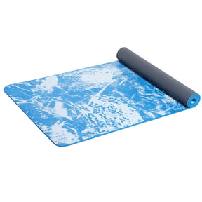 GAIAM ESSENTIAL YOGA MAT 4.5MM BLUE MARBLE