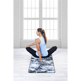 GAIAM PREMIUM SUPPORT DARK MARBLE 6MM YOGA MAT