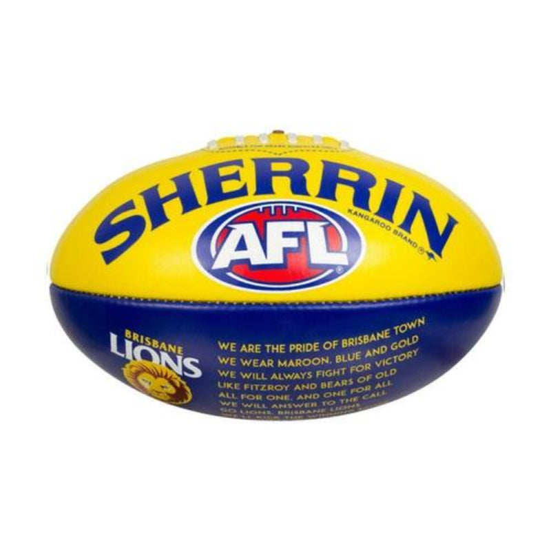 SHERRIN SONG BALL AFL BRISBANE LIONS