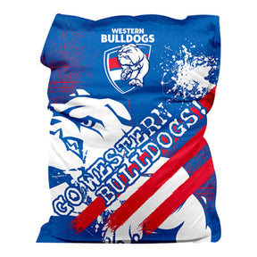 AFL GIANT BEAN BAG WESTERN BULLDOGS