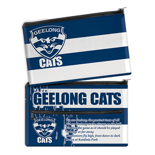 AFL SONG PENCIL CASE GEELONG CATS