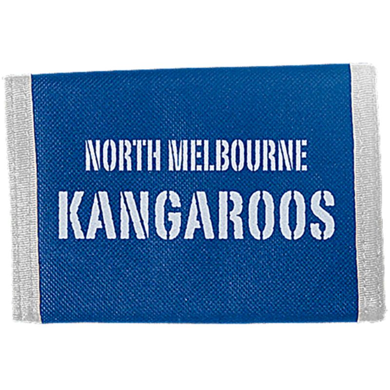 AFL SUPPORTER WALLET NORTH MELBOURNE KANGAROOS