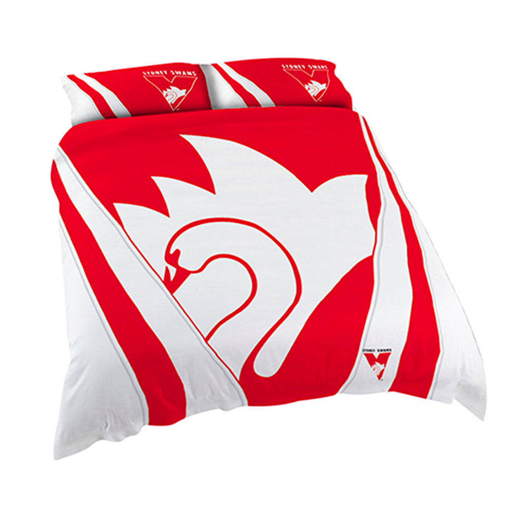 AFL Queen Quilt Cover Sydney Swans