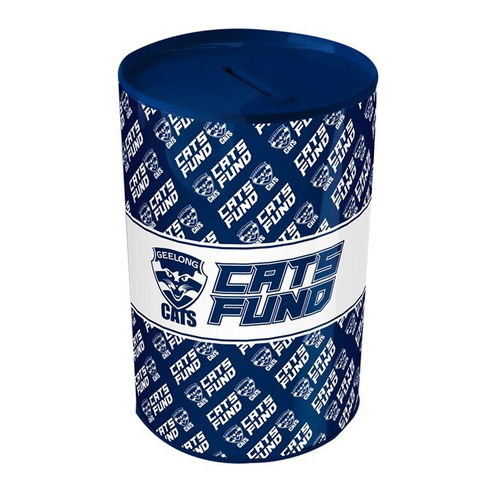 AFL Geelong Cats Tin Money Box