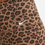 Nike Womens Ones High-Waisters 7 Inch Leopard Print Biker Shorts