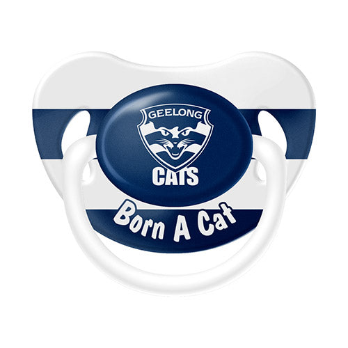 AFL BABY DUMMY GEELONG CATS