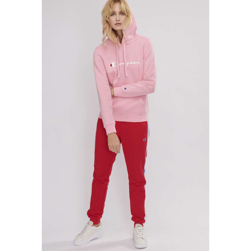 CHAMPION WOMENS SCRIPT HOODIE COOL MUM