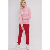 CHAMPION WOMENS SCRIPT HOODIE COOL MUM