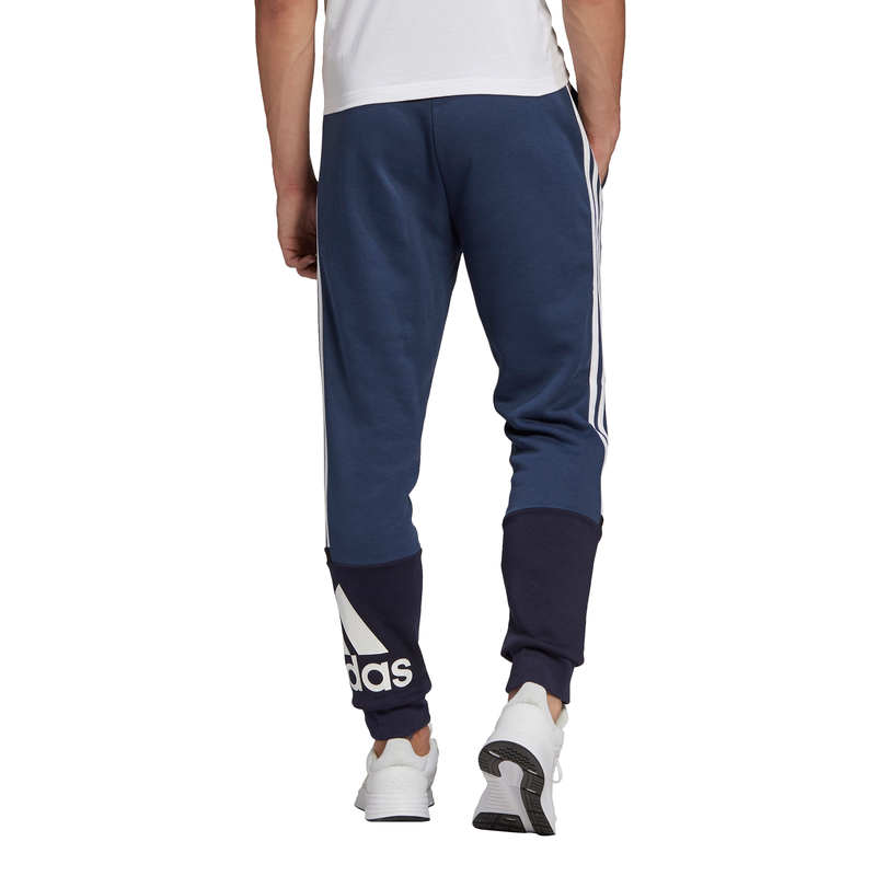 Adidas Mens Essentials Logo ColorBlock Cuff Pants