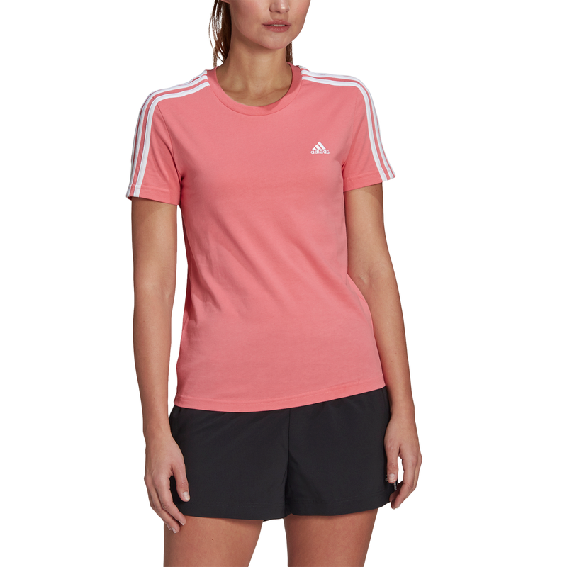 ADIDAS WOMENS LOUNGEWEAR ESSENTIALS SLIM TEE