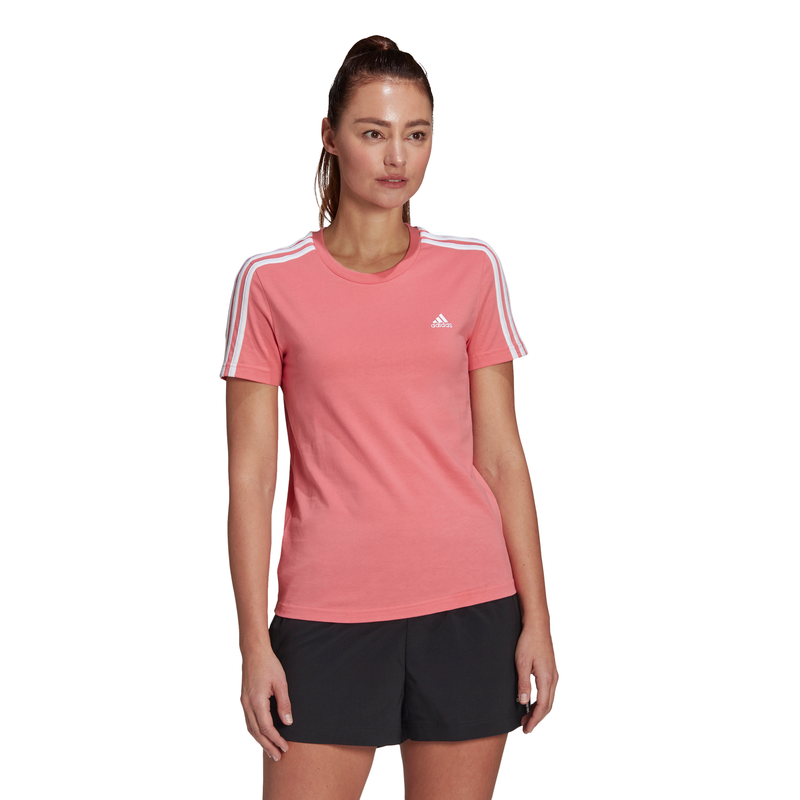 ADIDAS WOMENS LOUNGEWEAR ESSENTIALS SLIM TEE