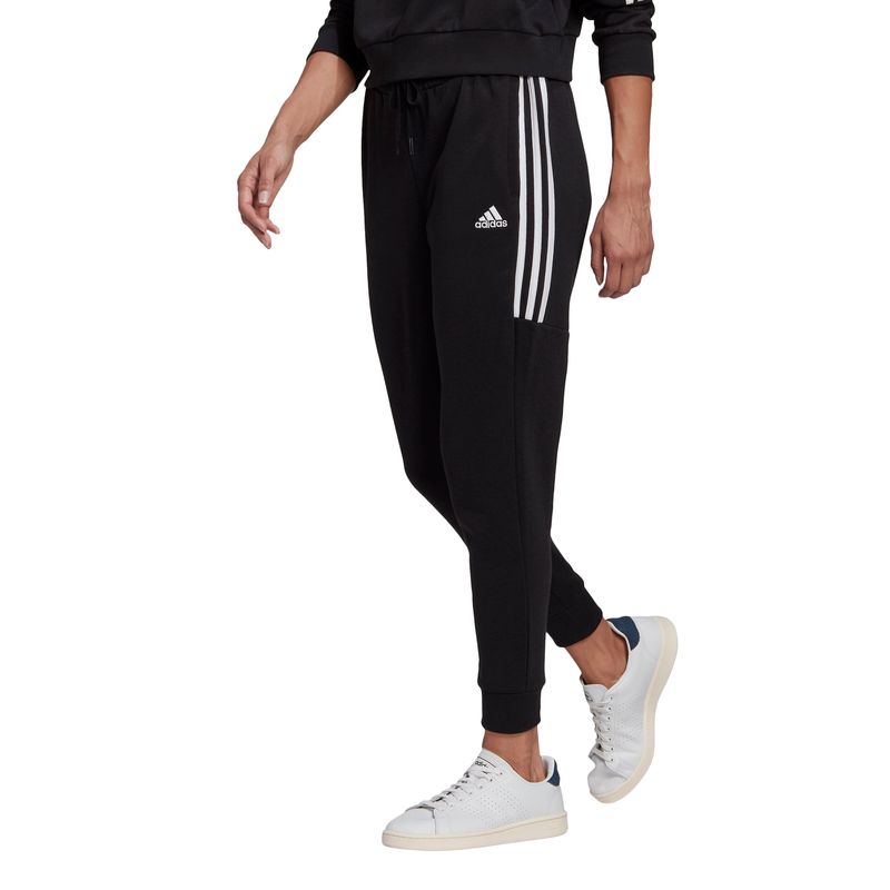 Adidas Womens Essentials Cut 3-Stripes Pants