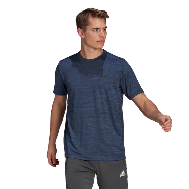 Adidas Mens Aeroready Designed to Move Stretch Tee