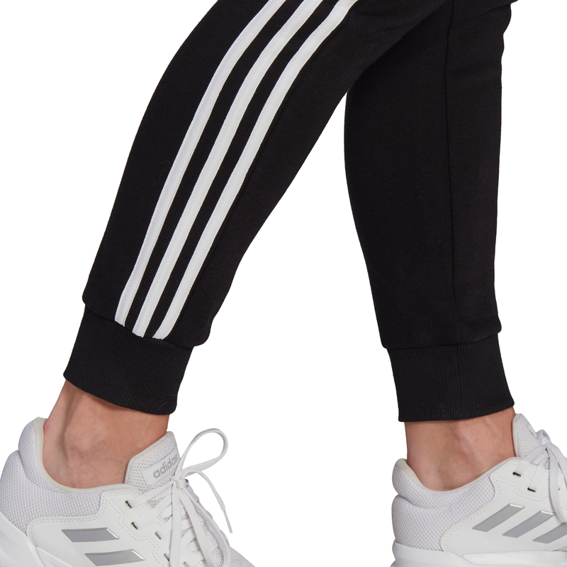 Adidas Womens Essentials Fleece 3-Stripes Pants