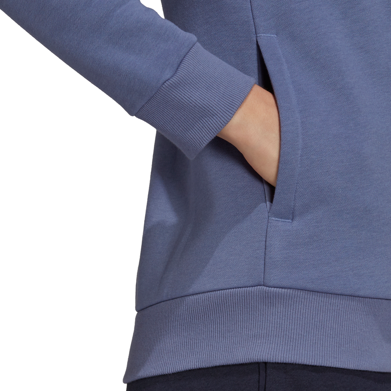 Adidas Womens Loungewear Essentials Logo Fleece Hoodie