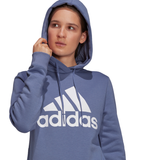 Adidas Womens Loungewear Essentials Logo Fleece Hoodie