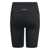 Adidas Girls Believe This 3-Stripes High-Rise Stretch Short Training Tights