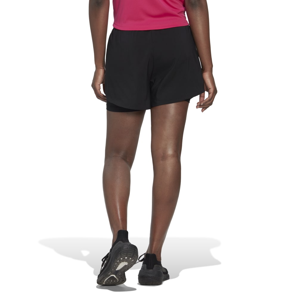 Adidas Womens Made for Training Minimal 2-in-1 Shorts