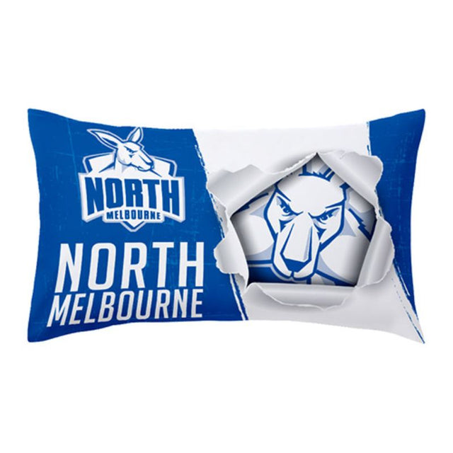 AFL PILLOW CASE NORTH MELBOURNE KANGAROOS