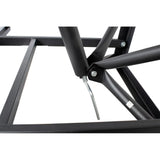 Hook Adjustable Glass Backboard - 54 Inch