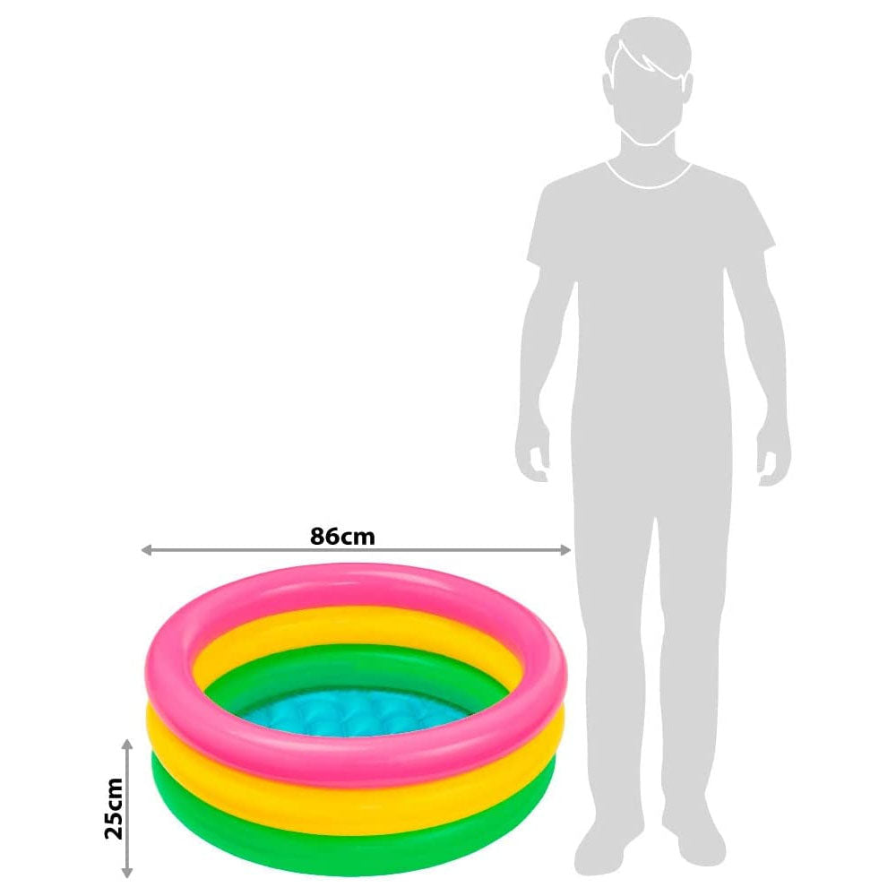 Intex 3 Ring Sunset Glow Pool