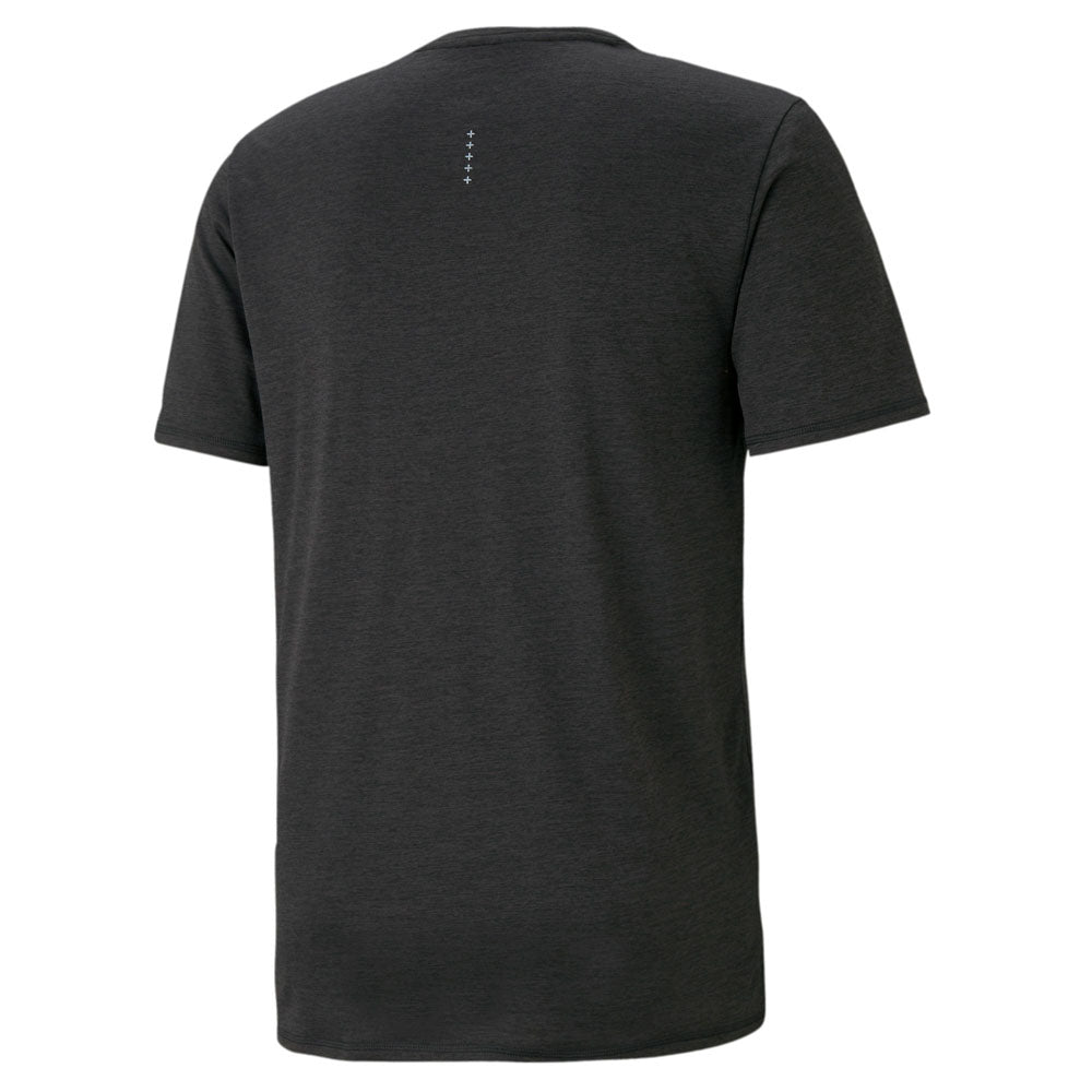 Puma Mens Favourite Heather Short Sleeve Running Tee