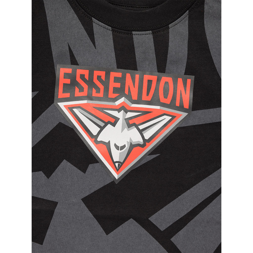 AFL Essendon Bombers Youth Oversize Tee