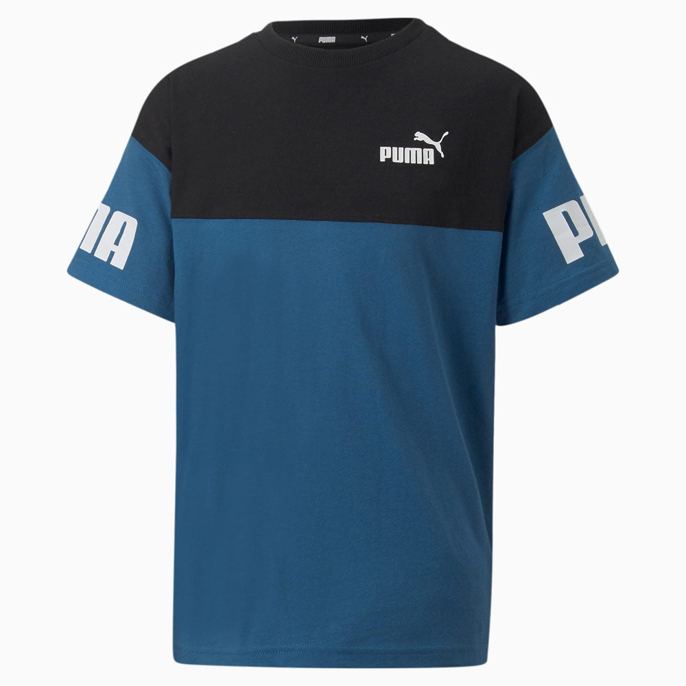 Puma Kids Power Colour Block Tee