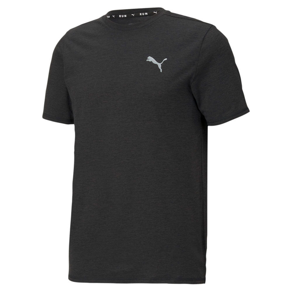 Puma Mens Favourite Heather Short Sleeve Running Tee