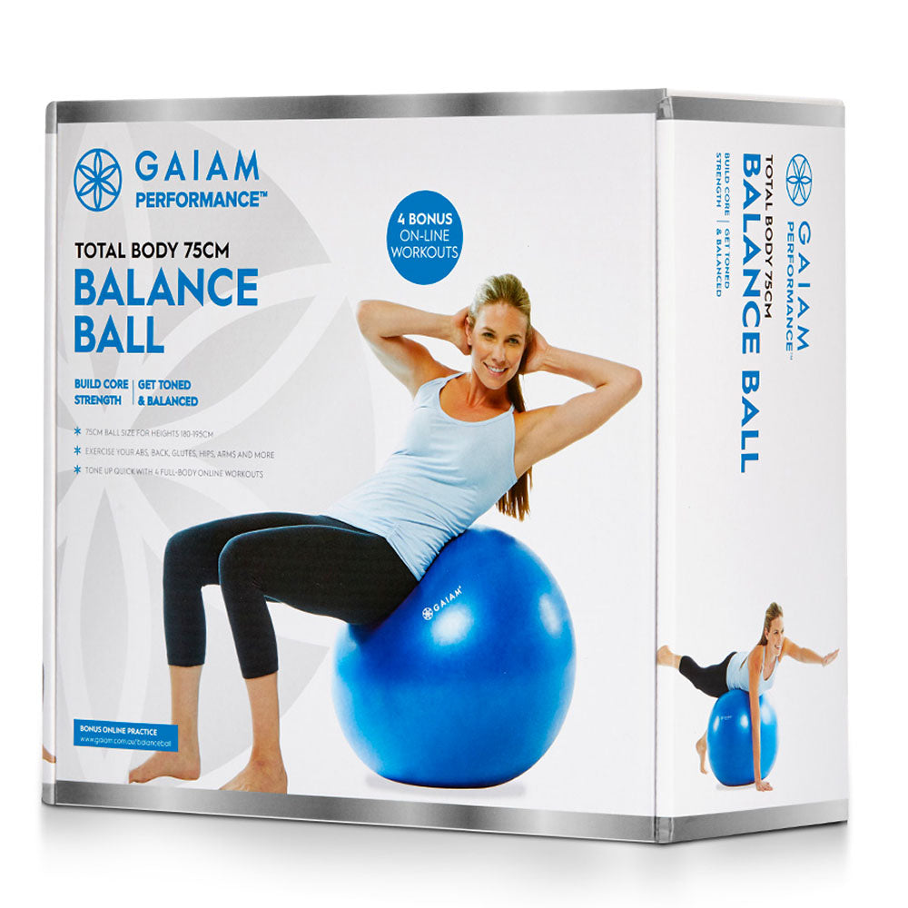 Gaiam Performance Balanceball Kit 75cm