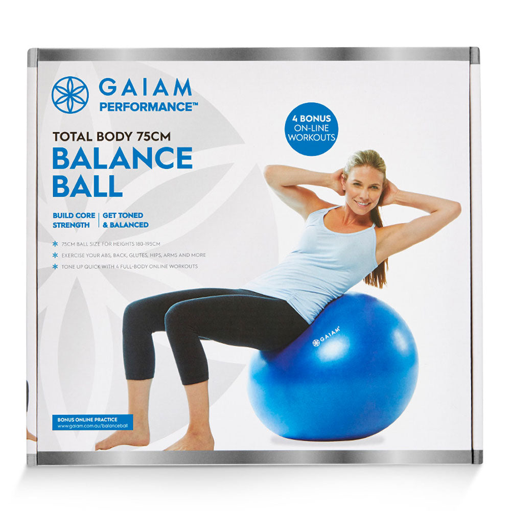 Gaiam Performance Balanceball Kit 75cm