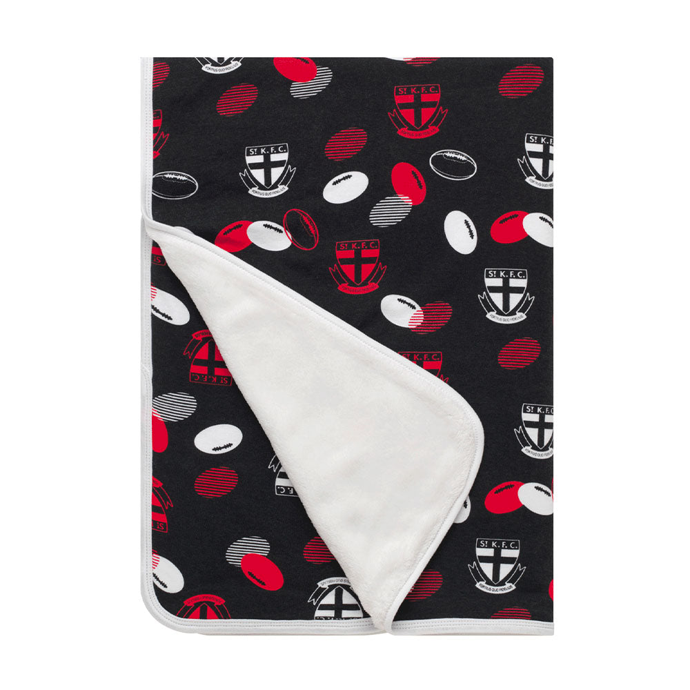 AFL Saint Kilda Saints Baby Blanket