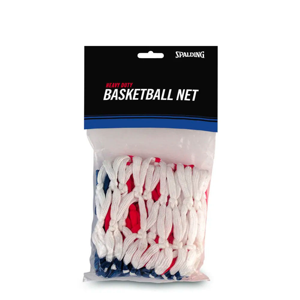 Spalding Heavy Duty Basketball Net Red/White/Blue