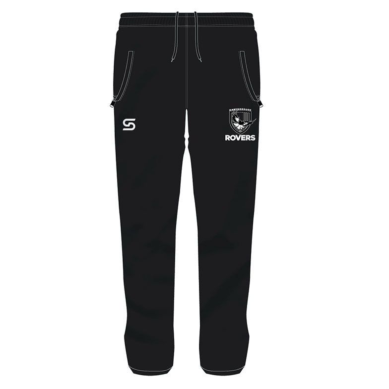 Junior Fleece Trackpants BLK Maryborough Rovers FNC