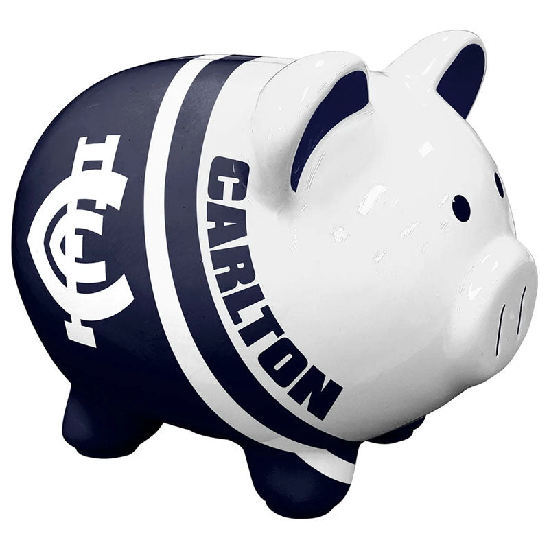 AFL Carlton Blues Piggy Bank