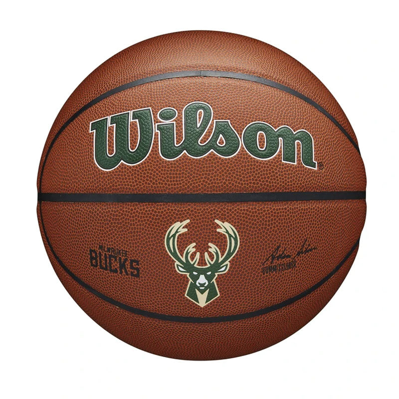 Wilson NBA Team Composite Basketball Milwaukee Bucks