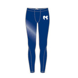 Black Chrome Mens Full Compression Tights Murrabit FC