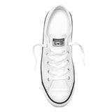 CONVERSE WOMENS CHUCK TAYLOR ALL STAR DAINTY LEATHER LOW TOP