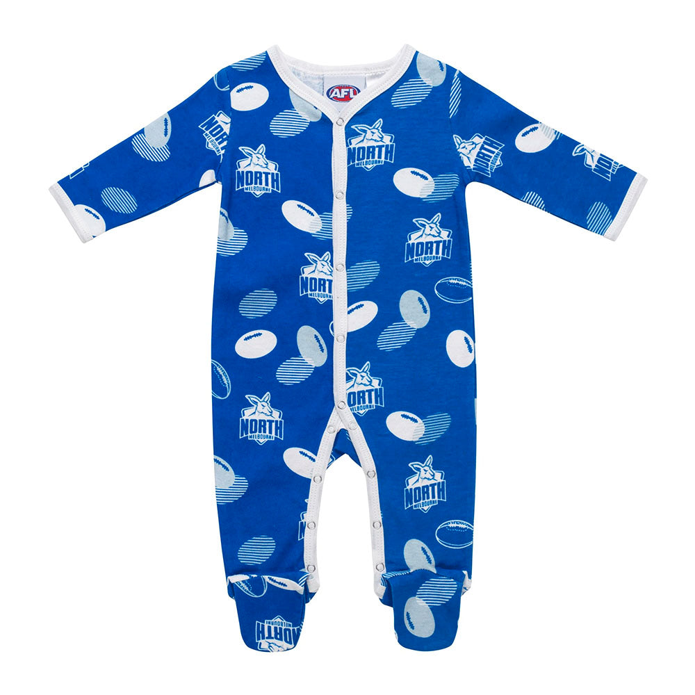 AFL North Melbourne Kangaroos Babies Coverall