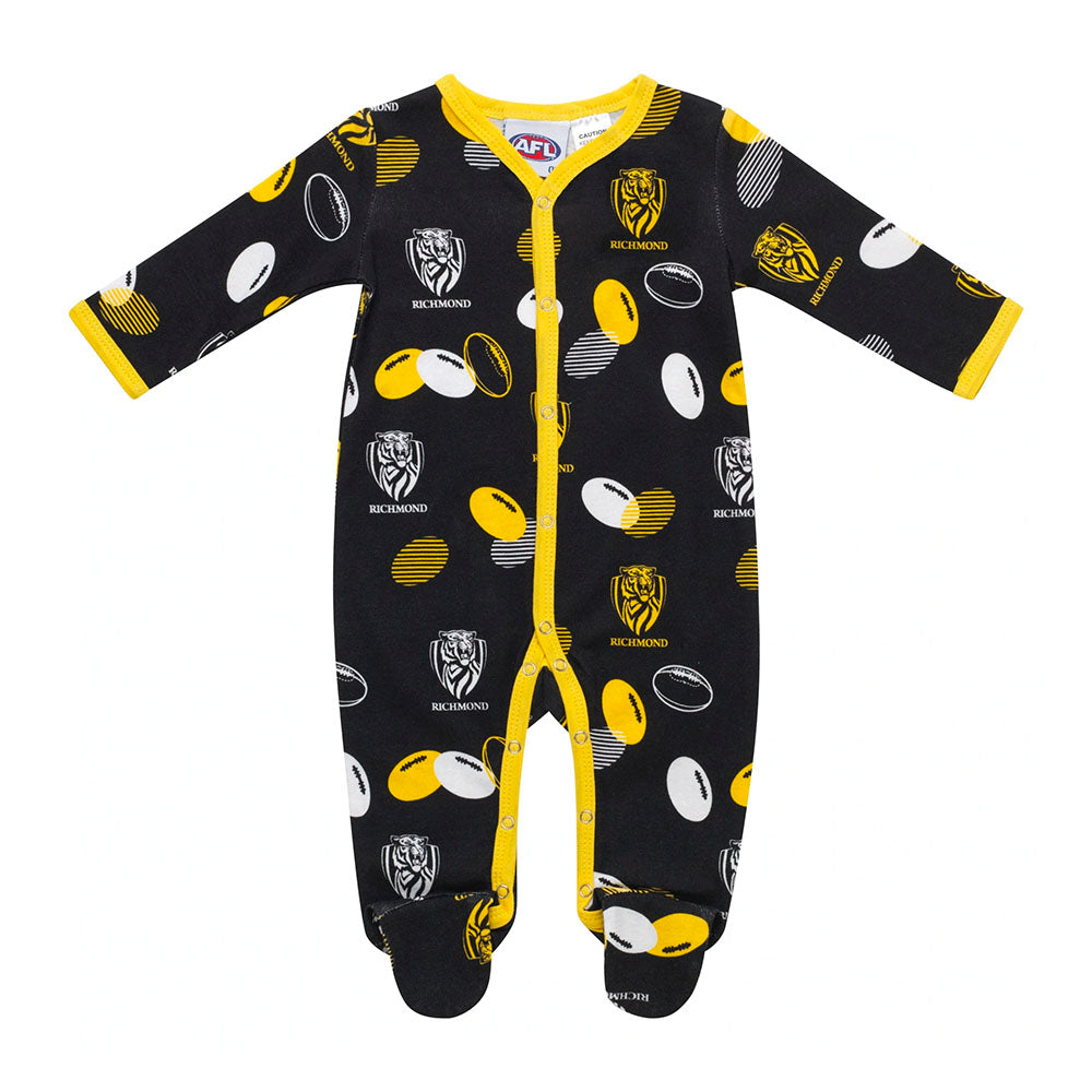 AFL Richmond Tigers Babies Coverall