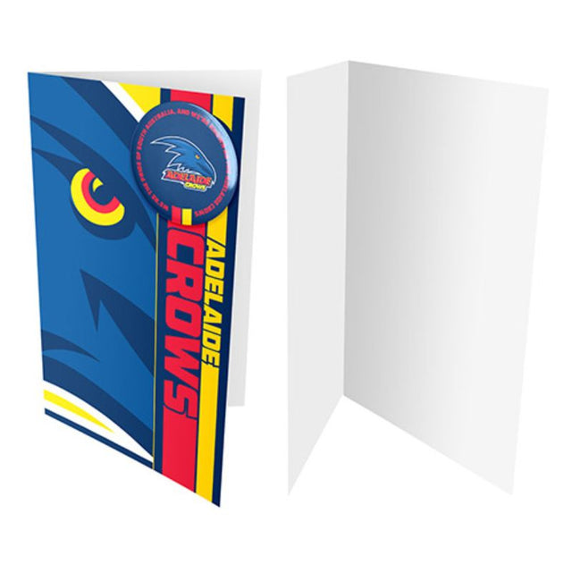 AFL BADGE CARD ADELAIDE CROWS